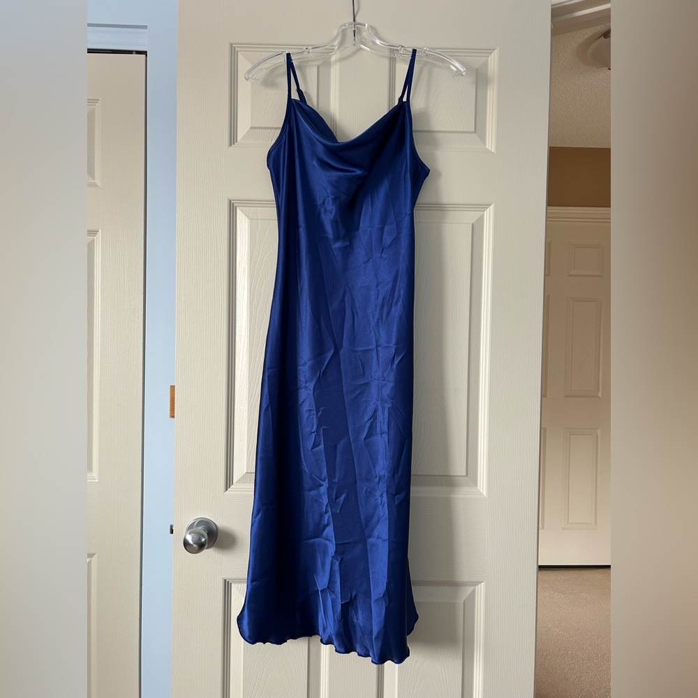 Royal Blue Maxi Dress